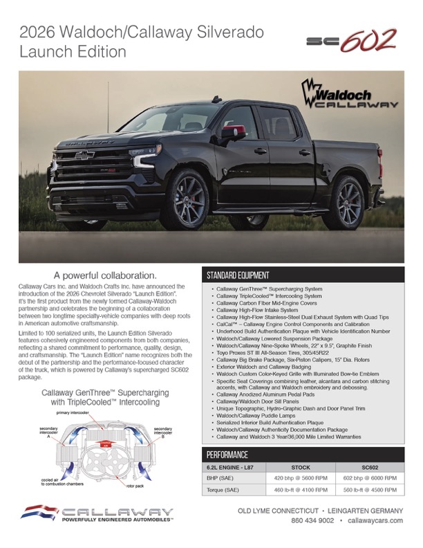 Waldoch/Callaway Silverado p1