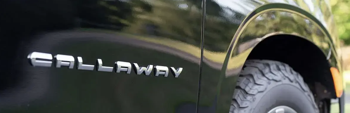 Callaway Chrome Exterior Badging Package